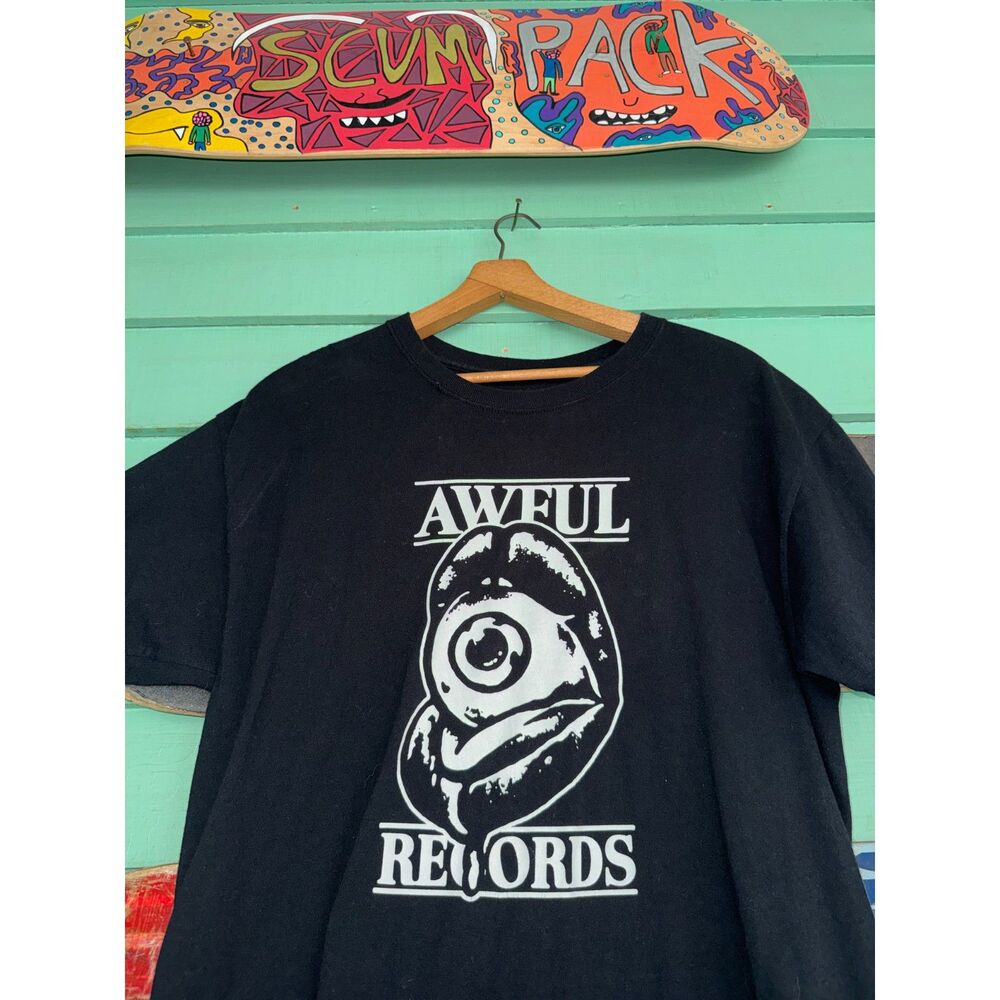 Awful Records Black Shirt